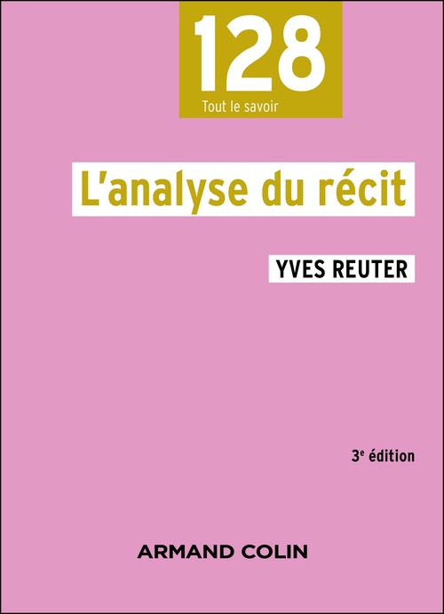 Couverture ebook de L'analyse du récit - 3e éd, de Yves Reuter