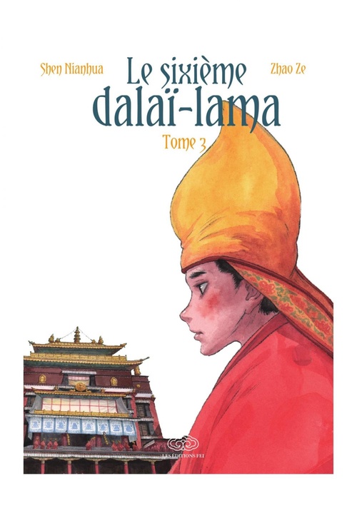 ebook cover of Le sixième dalaï-lama - Tome 3, by Shen Nianhua