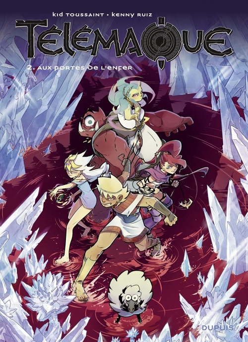 Couverture ebook de Télémaque - tome 2 - Aux portes de l'enfer, de Kid Toussaint, Kenny Ruiz
