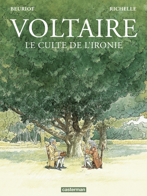 ebook cover of Voltaire. Le culte de l'ironie, by Philippe Richelle, Jean-michel Beuriot