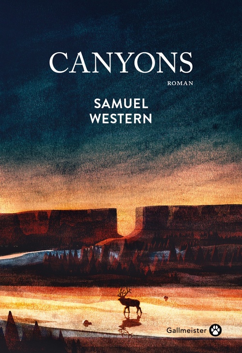 ebook cover of Canyons, by Samuel Western