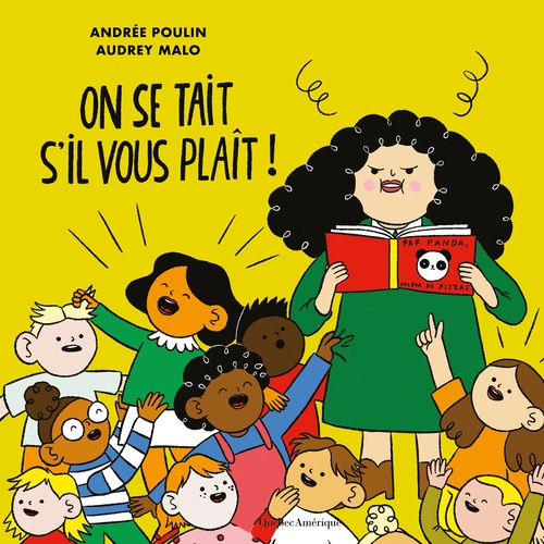 Couverture ebook de On se tait s'il vous plaît !, de Andrée Poulin