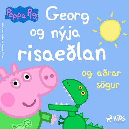 Couverture audiobook de Gurra Grís - Georg og nýja risaeðlan og aðrar sögur, de Neville Astley, Mark Baker