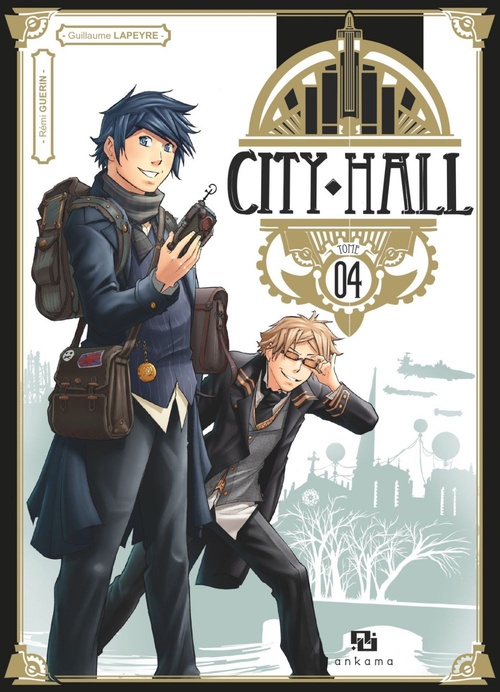 ebook cover of City Hall - Tome 4, by Rémi Guerin, Guillaume Lapeyre