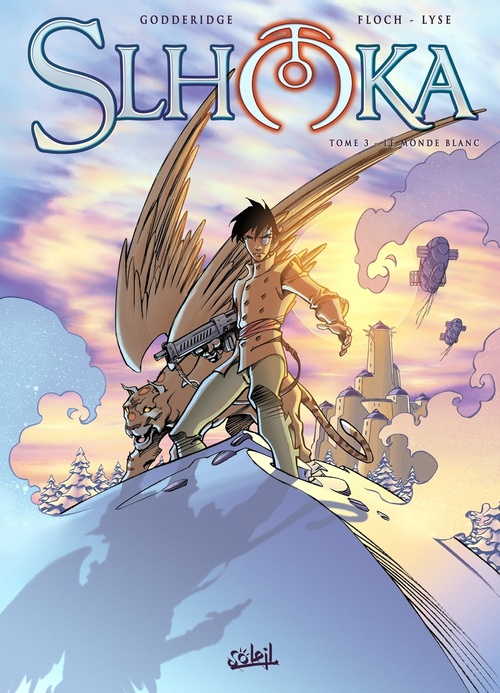 Couverture ebook de Slhoka T03 - Le monde blanc, de Ulrig Godderidge
