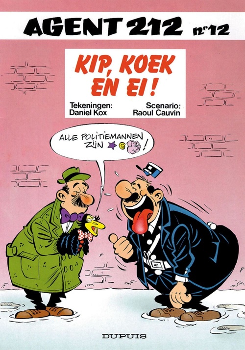 Couverture ebook de Kip, koek en ei, de Cauvin