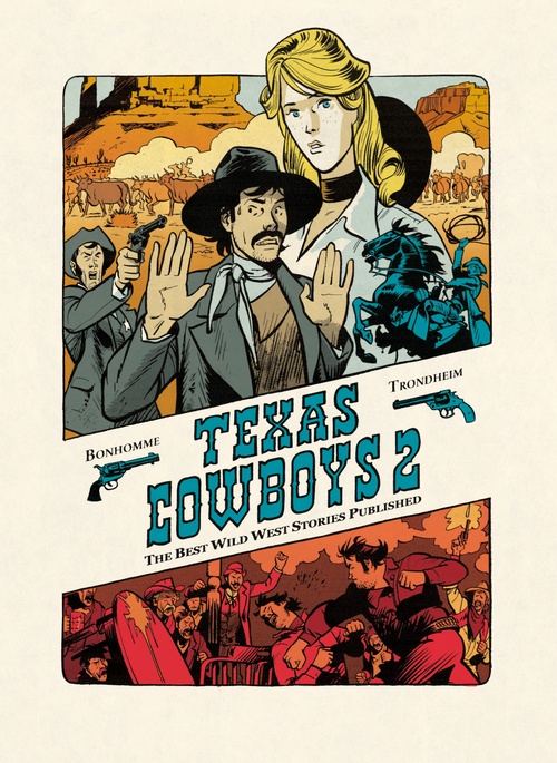 Couverture ebook de Texas Cowboys - Tome 2, de Lewis Trondheim, Matthieu Bonhomme