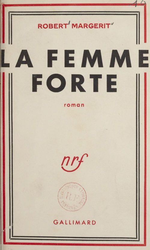 Couverture ebook de La femme forte, de Robert Margerit