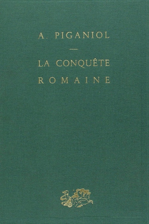 ebook cover of La conquête romaine, by A Piganiol