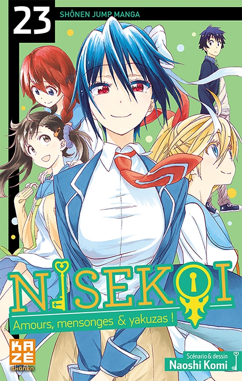Couverture ebook de Nisekoi - Amours, mensonges et yakuzas ! T23, de Naoshi Komi