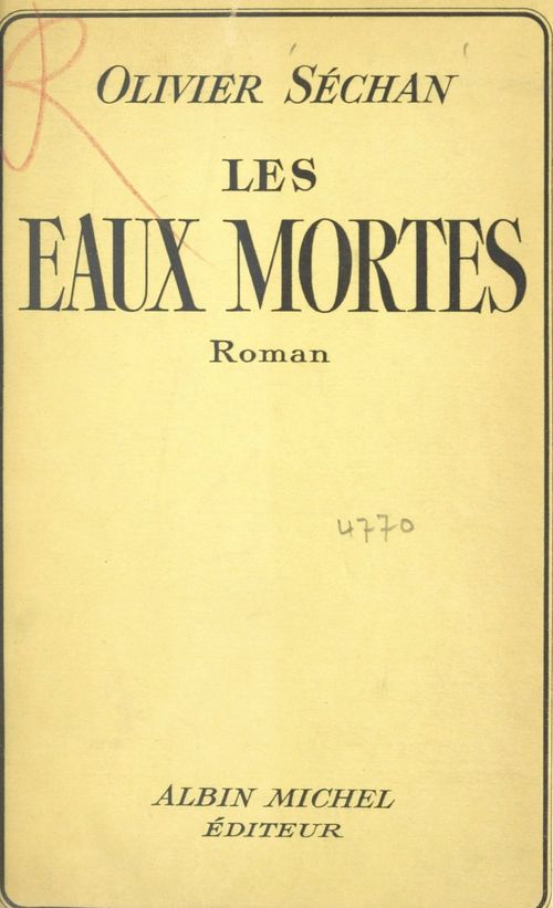Couverture ebook de Les eaux mortes, de Olivier Sechan