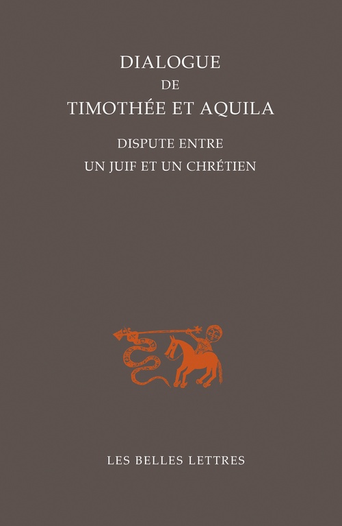 Couverture ebook de Dialogue de Timothée et Aquila, de