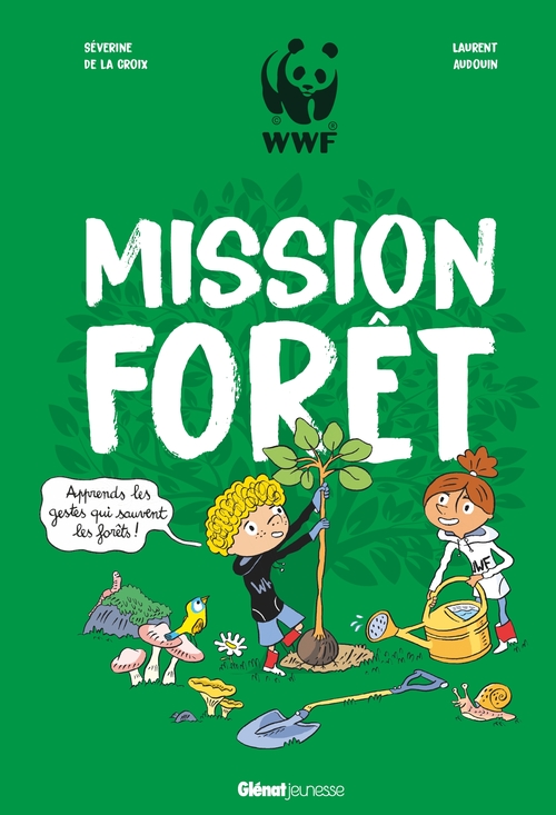 Couverture ebook de Mission forêt, de Séverine de la Croix