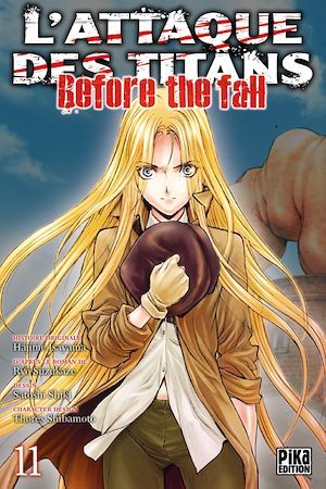 Couverture ebook de L'Attaque des Titans - Before the Fall T11, de Ryô Suzukaze, Satoshi Shiki