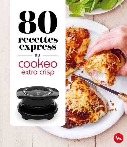 ebook cover of 80 recettes express au Cookeo Extra Crisp , by Pauline Dubois-Platet