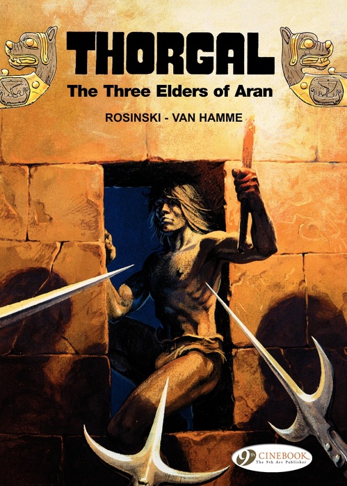 Couverture ebook de Thorgal - Volume 2 - The Three Elders of Aran, de Rosinski, Jean Van Hamme
