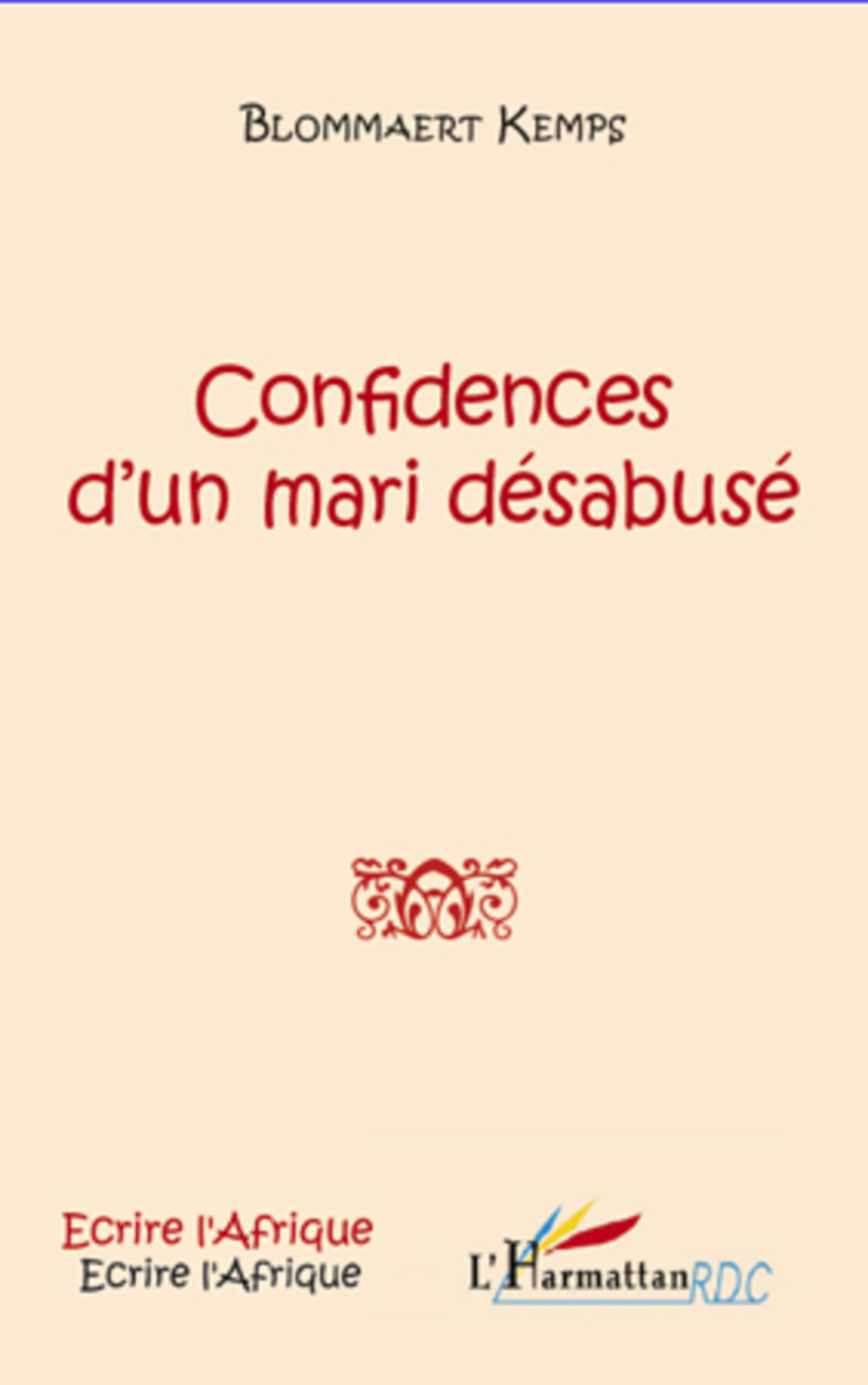 Couverture ebook de Confidences d'un mari désabusé, de Blommaert Kemps