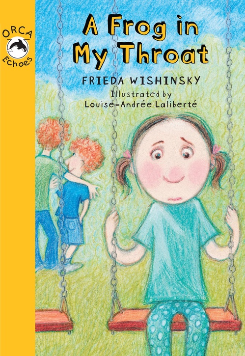 Couverture ebook de A Frog in My Throat, de Frieda Wishinsky