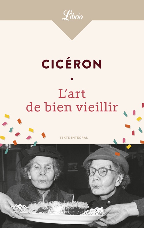ebook cover of L'art de bien vieillir, by Cicéron