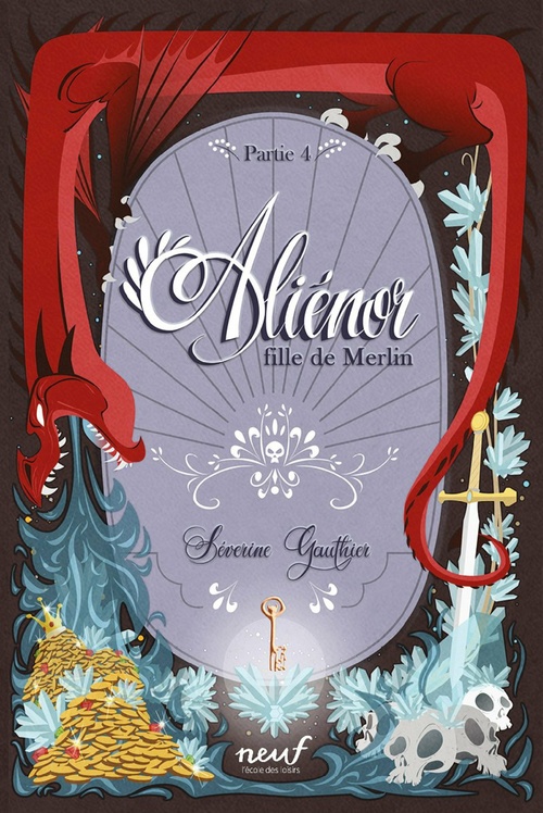 ebook cover of Aliénor, fille de Merlin - Partie 4 : Le royaume des Korrigans, by Séverine Gauthier, Thomas Labourot