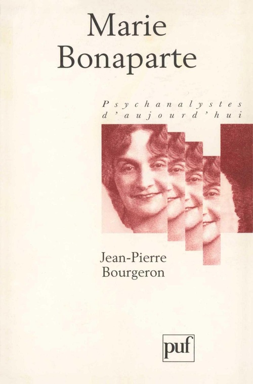 ebook cover of Marie Bonaparte, by Jean-Pierre Bourgeron