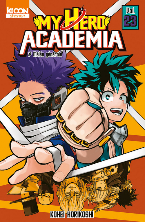 Couverture ebook de My Hero Academia T23, de Kohei Horikoshi