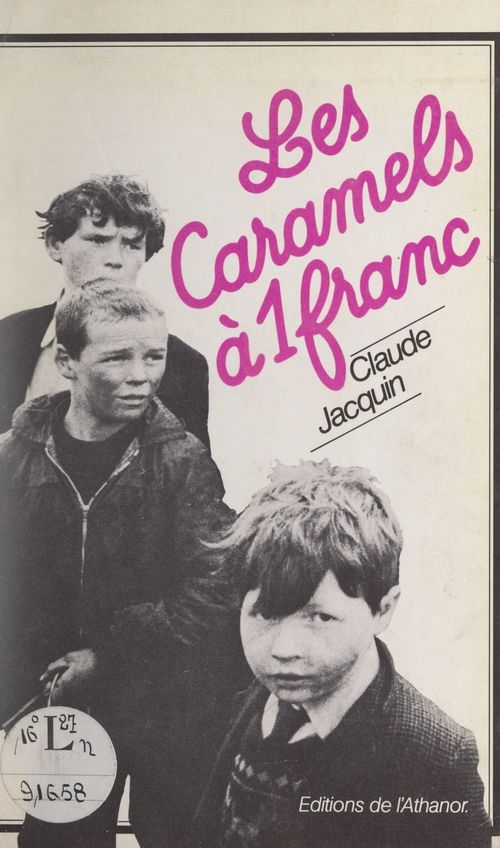 Couverture ebook de Les caramels à un franc, de Claude Jacquin