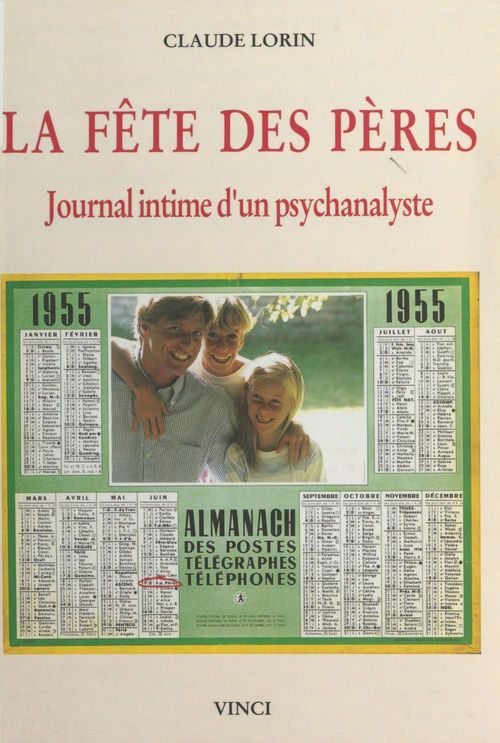 Couverture ebook de La Fête des pères : journal intime d'un psychanalyste, de Lorin