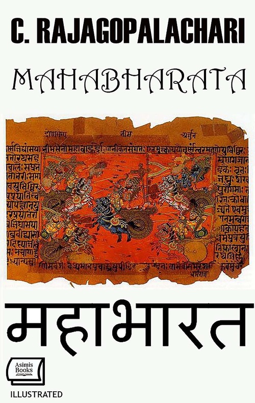 ebook cover of Mahabharata. Illustrated, by C. Rajagopalachari