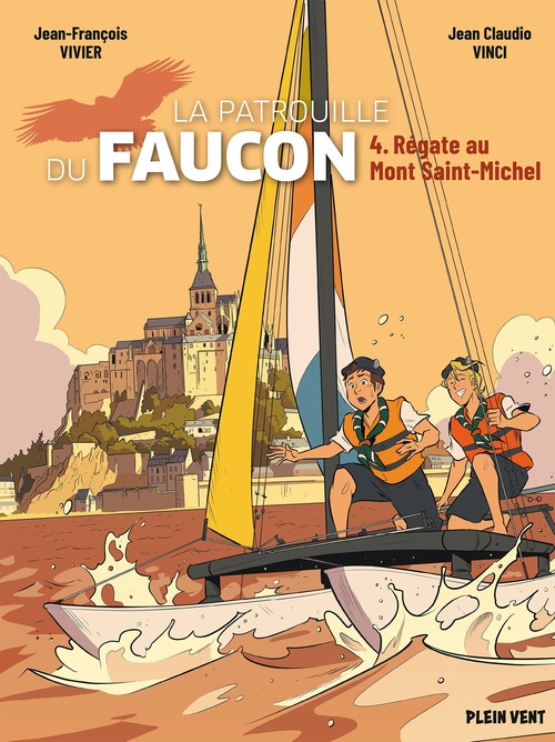 Couverture ebook de Régate au Mont Saint-Michel, de Jean Claudio Vinci