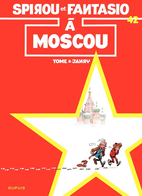 Couverture ebook de Spirou et Fantasio - Tome 42 - Spirou à Moscou, de Janry, Tome