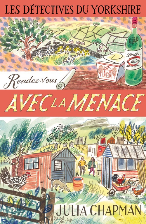 ebook cover of Les Détectives du Yorkshire - Tome 7 Rendez-vous avec la menace, by Julia Chapman