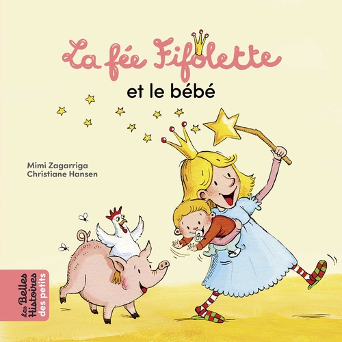 Couverture ebook de La Fée Fifolette et le bébé, de Mimi Zagarriga