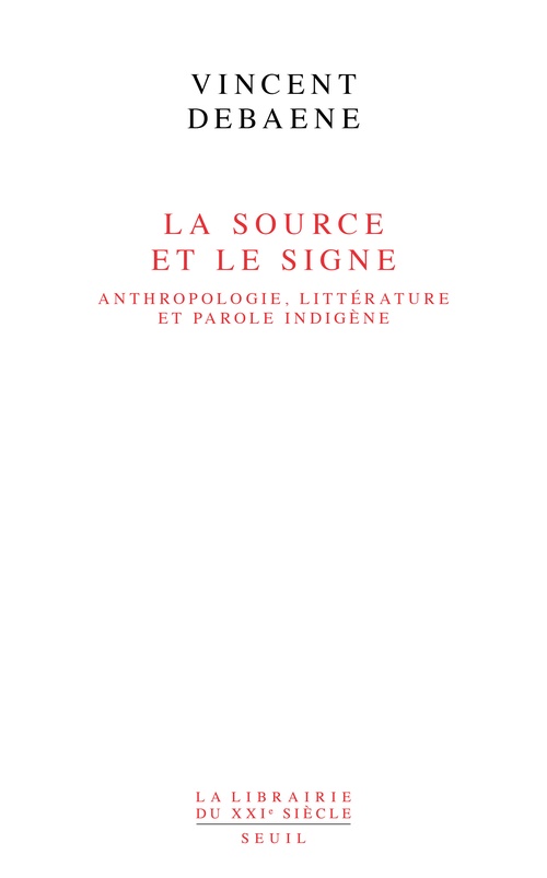 Couverture ebook de La Source et le Signe, de Vincent Debaene