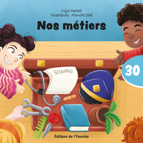 Couverture ebook de Nos métiers, de Fidjie Martel
