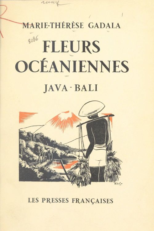 ebook cover of Fleurs océaniennes, by Marie-Therese Gadala