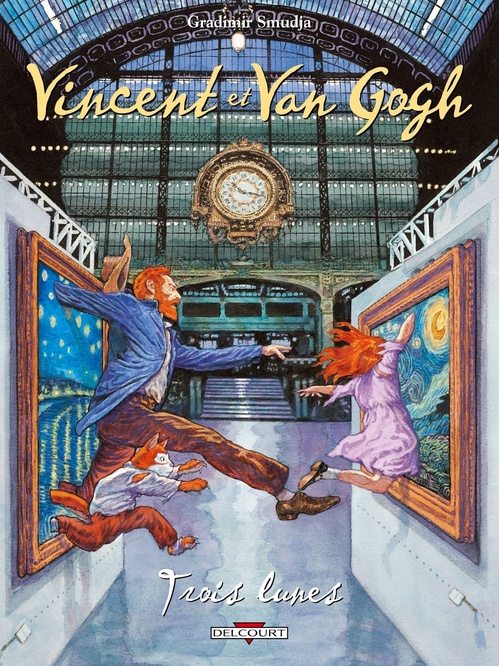 ebook cover of Vincent et Van Gogh T02 - Trois Lunes, by Gradimir Smudja
