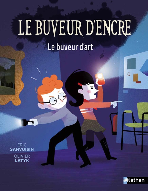 ebook cover of Le Buveur d'encre - Le buveur d'art, by Éric Sanvoisin