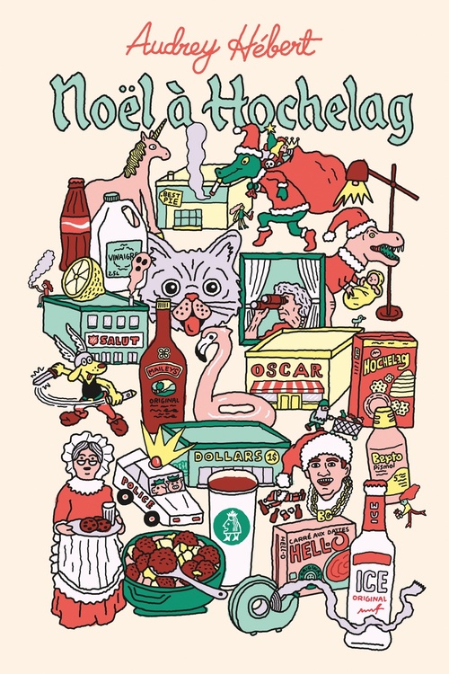 Couverture ebook de Noël à Hochelag, de Audrey Hébert