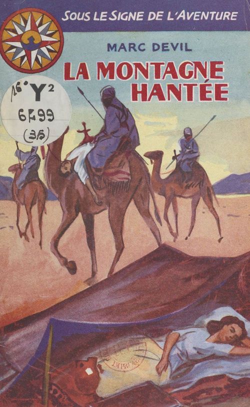 Couverture ebook de La montagne hantée, de Marc Devil