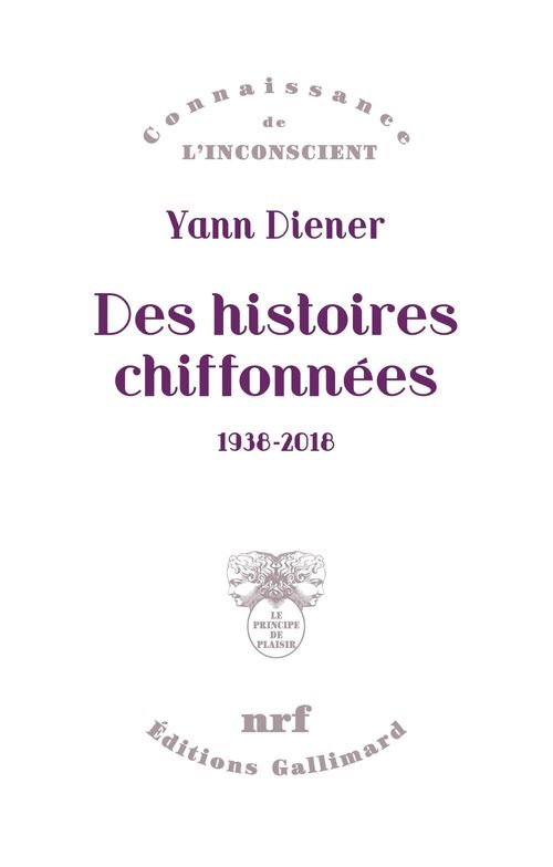 ebook cover of Des histoires chiffonnées (1938-2018), by Yann Diener
