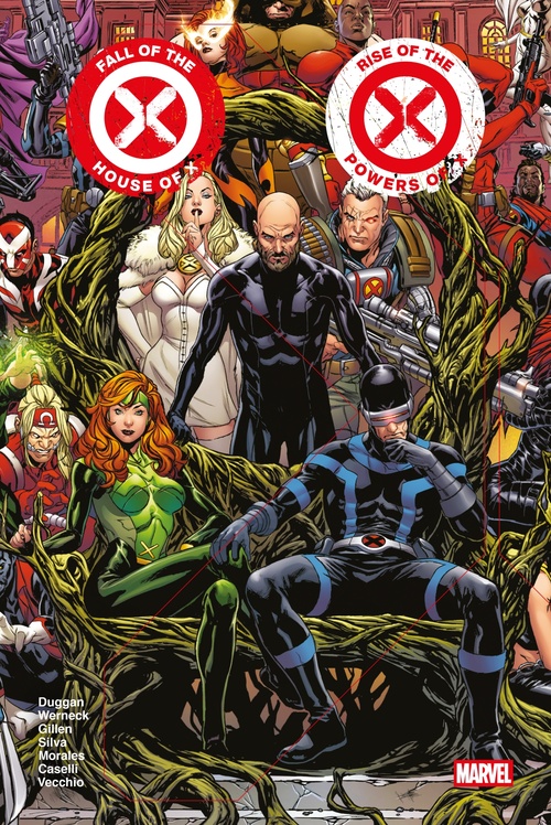 ebook cover of X-Men : Fall of the house of X/Rise of the powers of X, by Gerry Duggan, Kieron Gillen
