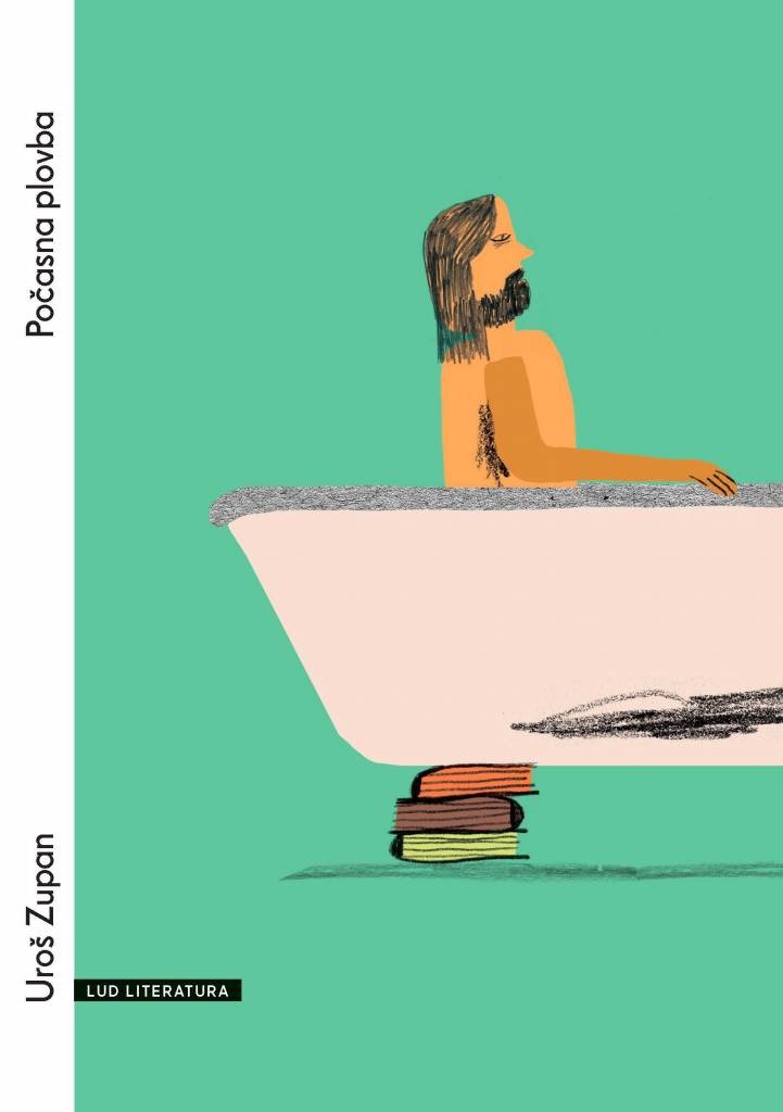 ebook cover of Pocasna plovba, by Uros Zupan