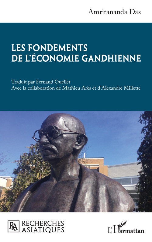 Couverture ebook de Les fondements de l'économie gandhienne, de Amritananda Das