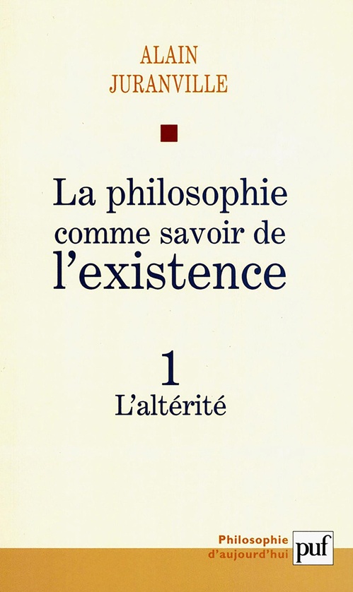 ebook cover of L'altérité, by Alain Juranville