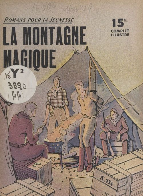 Couverture ebook de La montagne magique, de Philippe Regnier