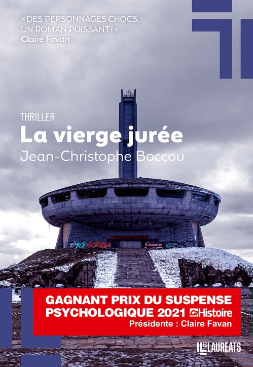 ebook cover of La vierge jurée - Gagnant prix du suspense psychologique 2021, by Jean-Christophe Boccou