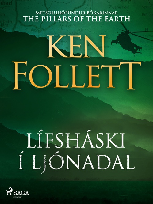 Couverture ebook de Lífsháski í Ljónadal, de Ken Follett