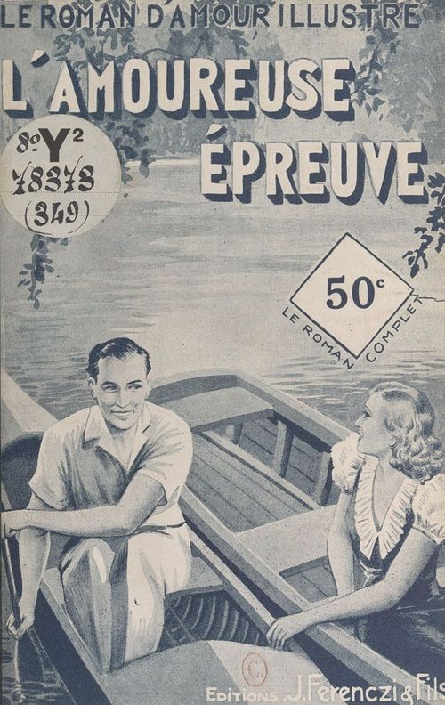 Couverture ebook de L'amoureuse épreuve, de Antoine Laurent