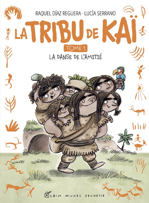 Couverture ebook de La Tribu de Kaï - tome 1 - La Danse de l'amitié, de Raquel Díaz Reguera